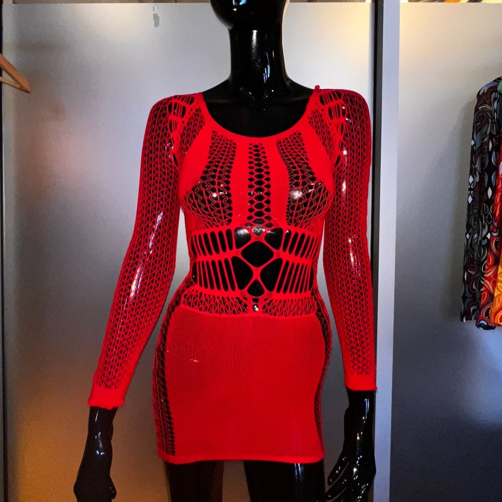 SIEMPRE Woven Mini Dress